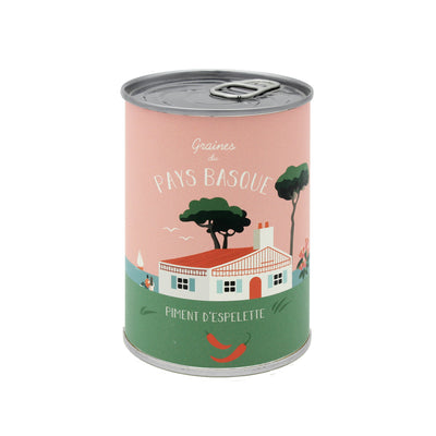 Kit à semer "Pays Basque" - graines de Piments MauvaisesGraines