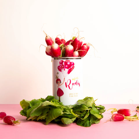 Kit à semer « Mademoiselle Radis »