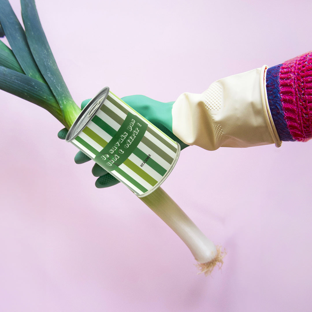 Kit à semer "Je savais pas quoi t'offrir" fabriqué en France