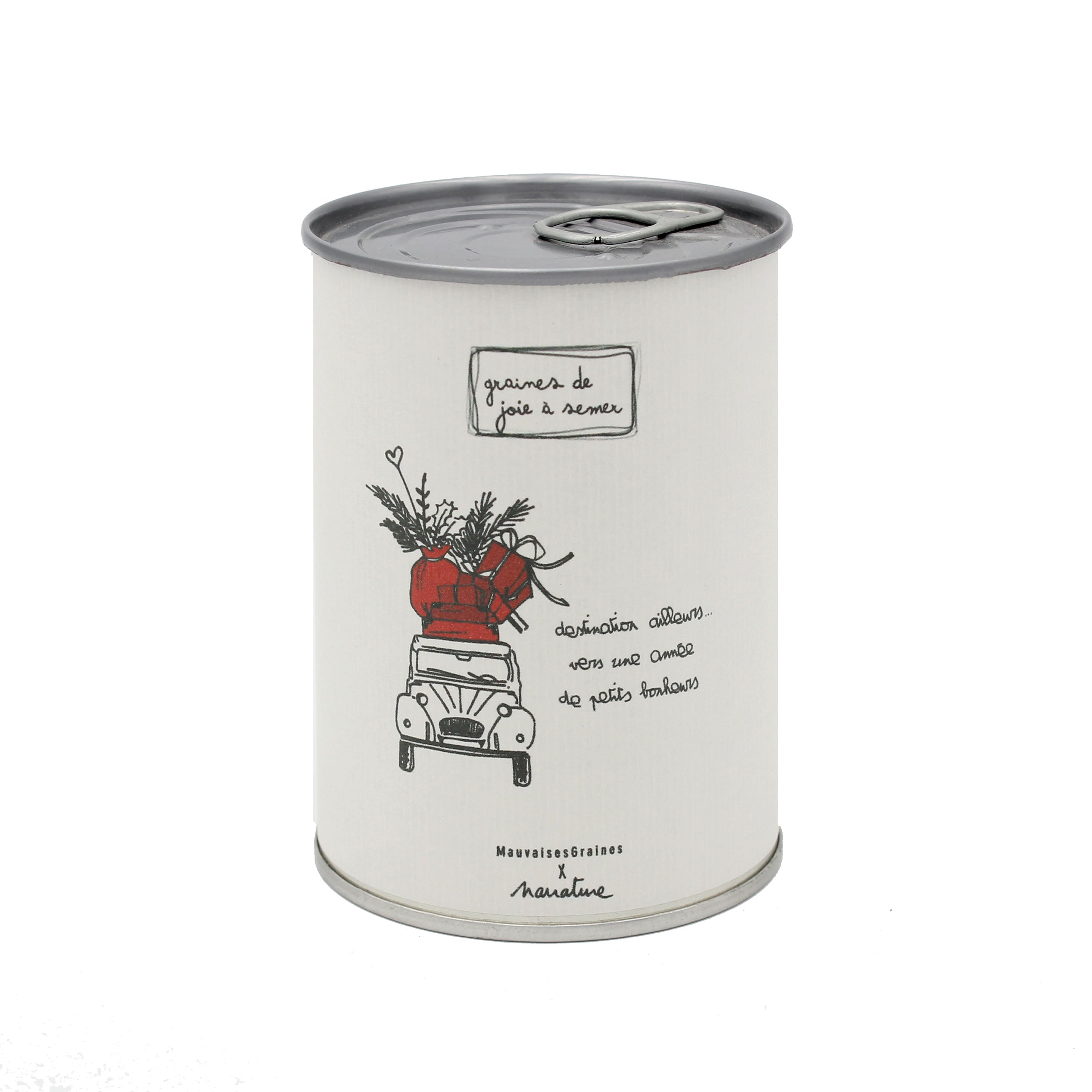 Kit à semer  "Destination ailleurs" Fabriqué en France MauvaisesGraines