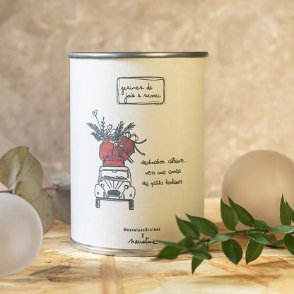 Kit à semer  "Destination ailleurs" Fabriqué en France MauvaisesGraines
