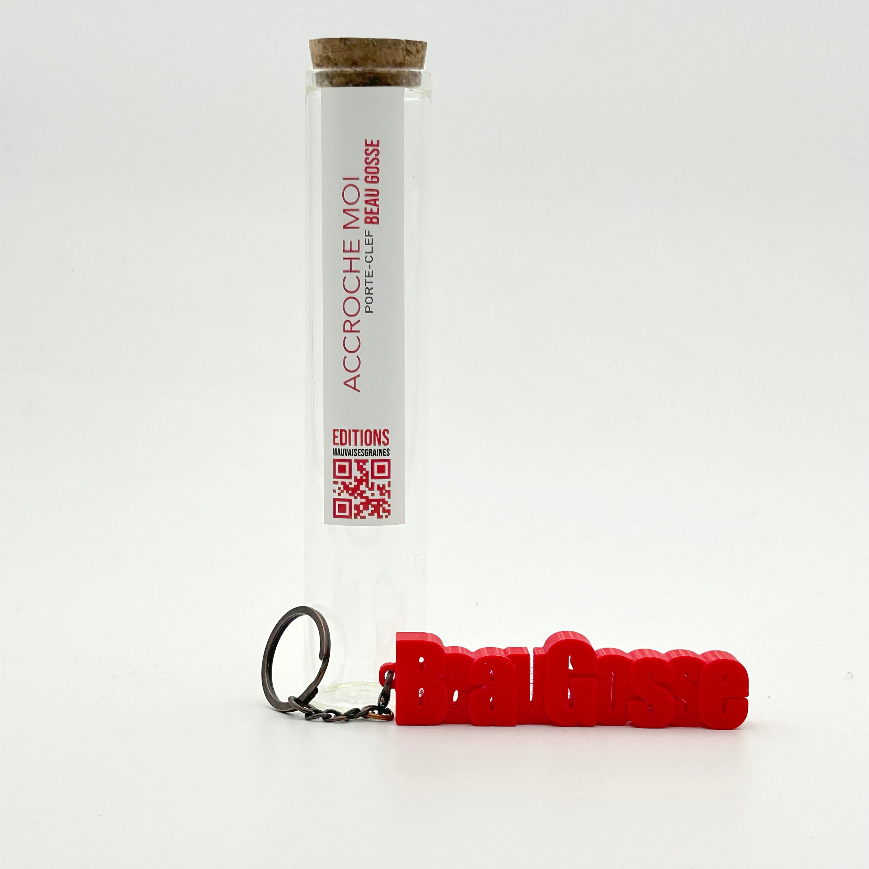 Porte-clés à message – BEAU GOSSE