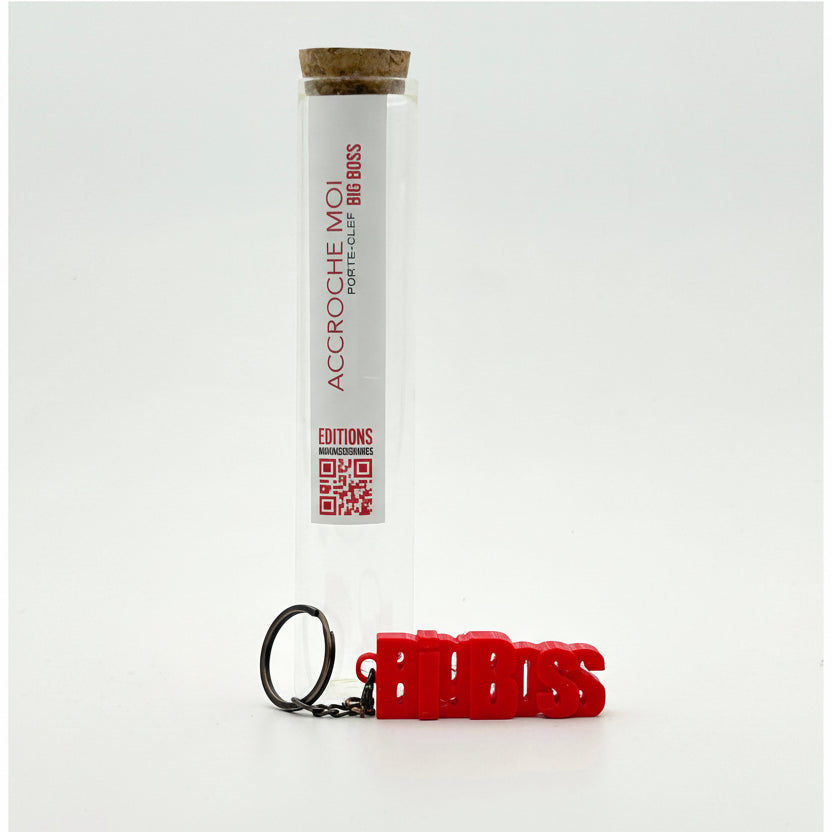 Porte-clés à message – BIG BOSS