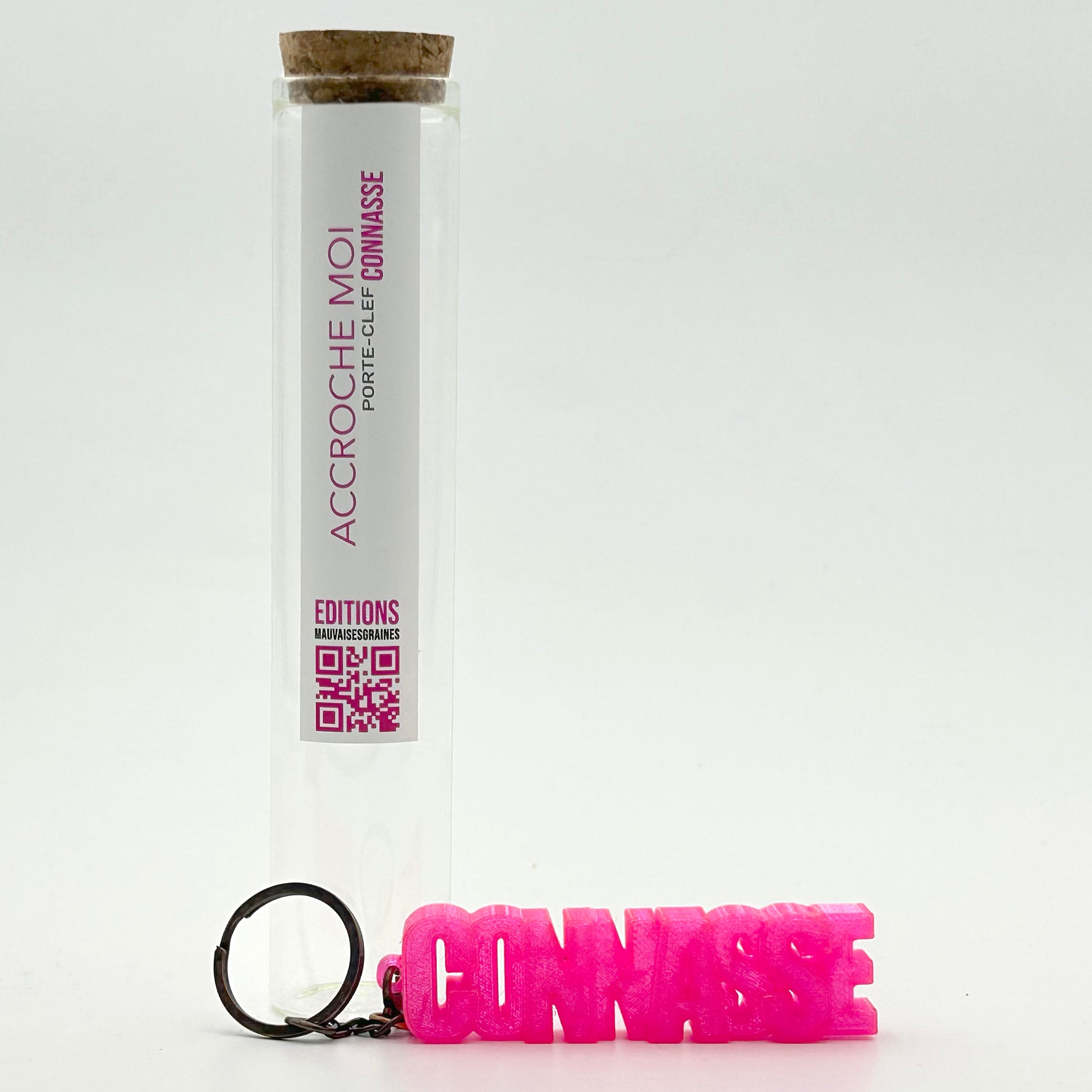 Porte-clés à message – CONNASSE