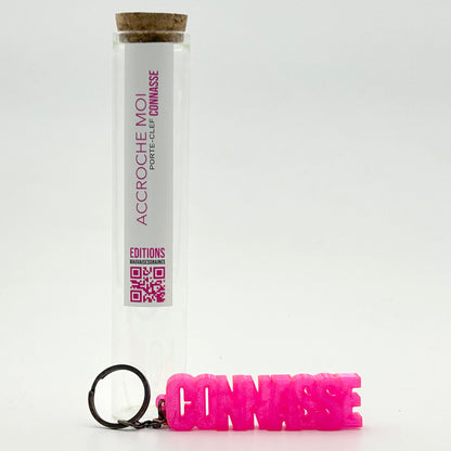 Porte-clés à message – CONNASSE