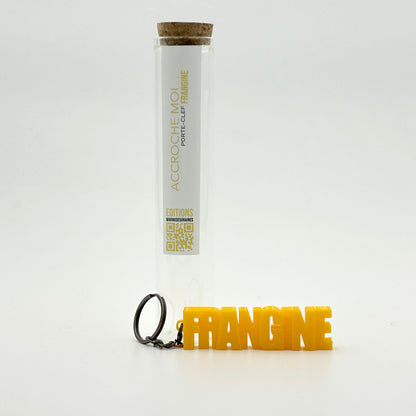 Porte-clés à message – FRANGINE
