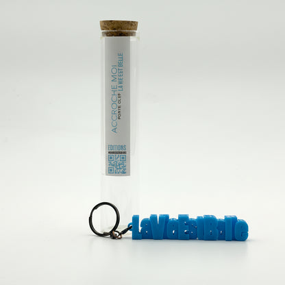 Porte-clés à message – LA VIE EST BELLE