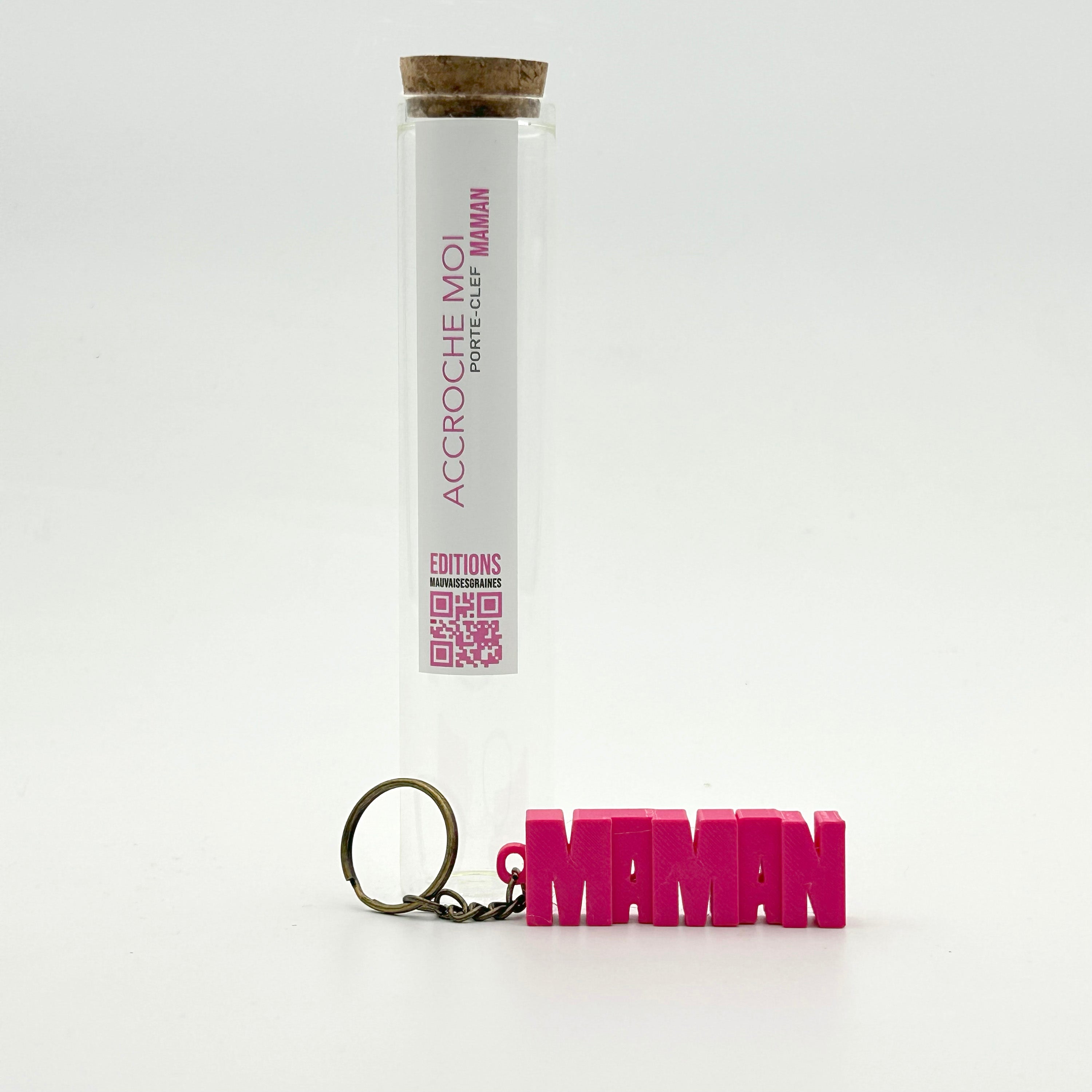 Porte-clés à message – MAMAN