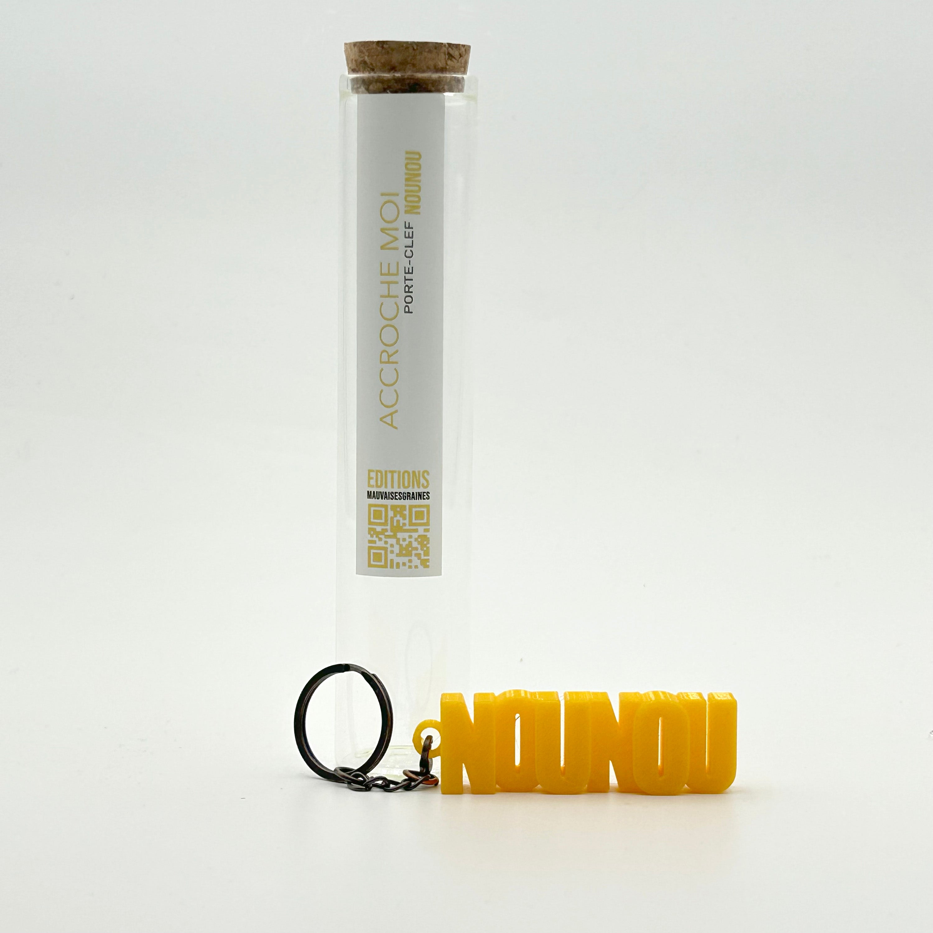 Porte-clés à message – NOUNOU