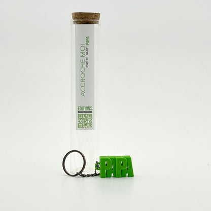 Porte-clés à message – PAPA