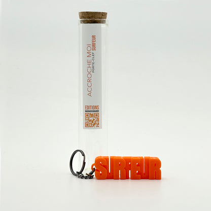 Porte-clés à message – SURFEUR