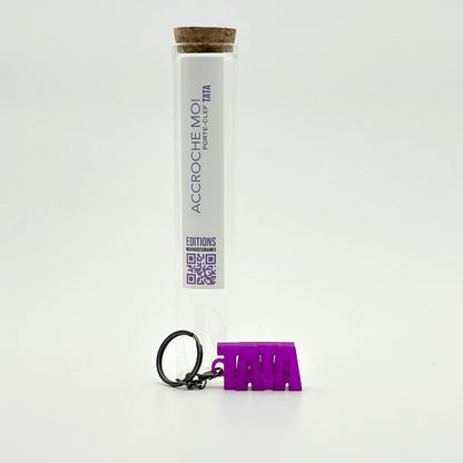 Porte-clés à message – TATA