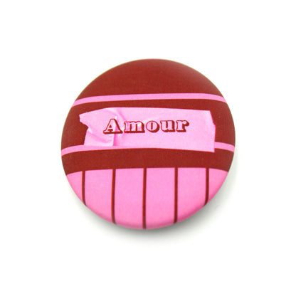 Badge 38 mm "Amour"