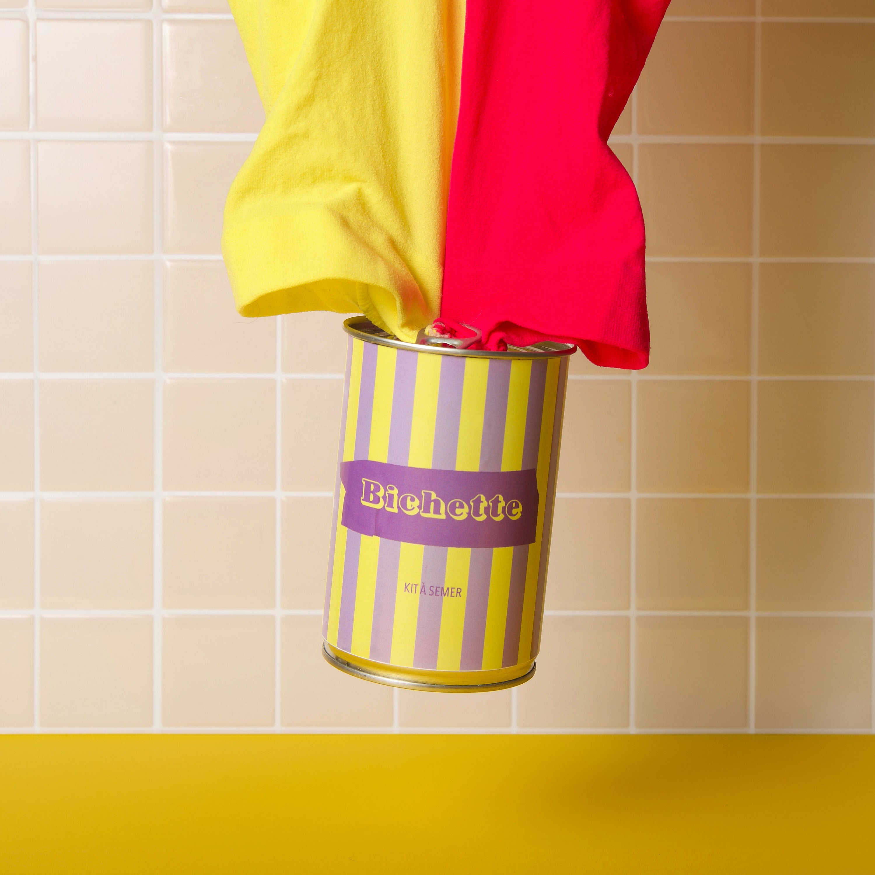 Kit à semer "Bichette t'es la plus chouette" fabriqué en France