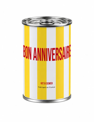 Kit à semer “BON ANNIVERSAIRE” – Fabriqué en France