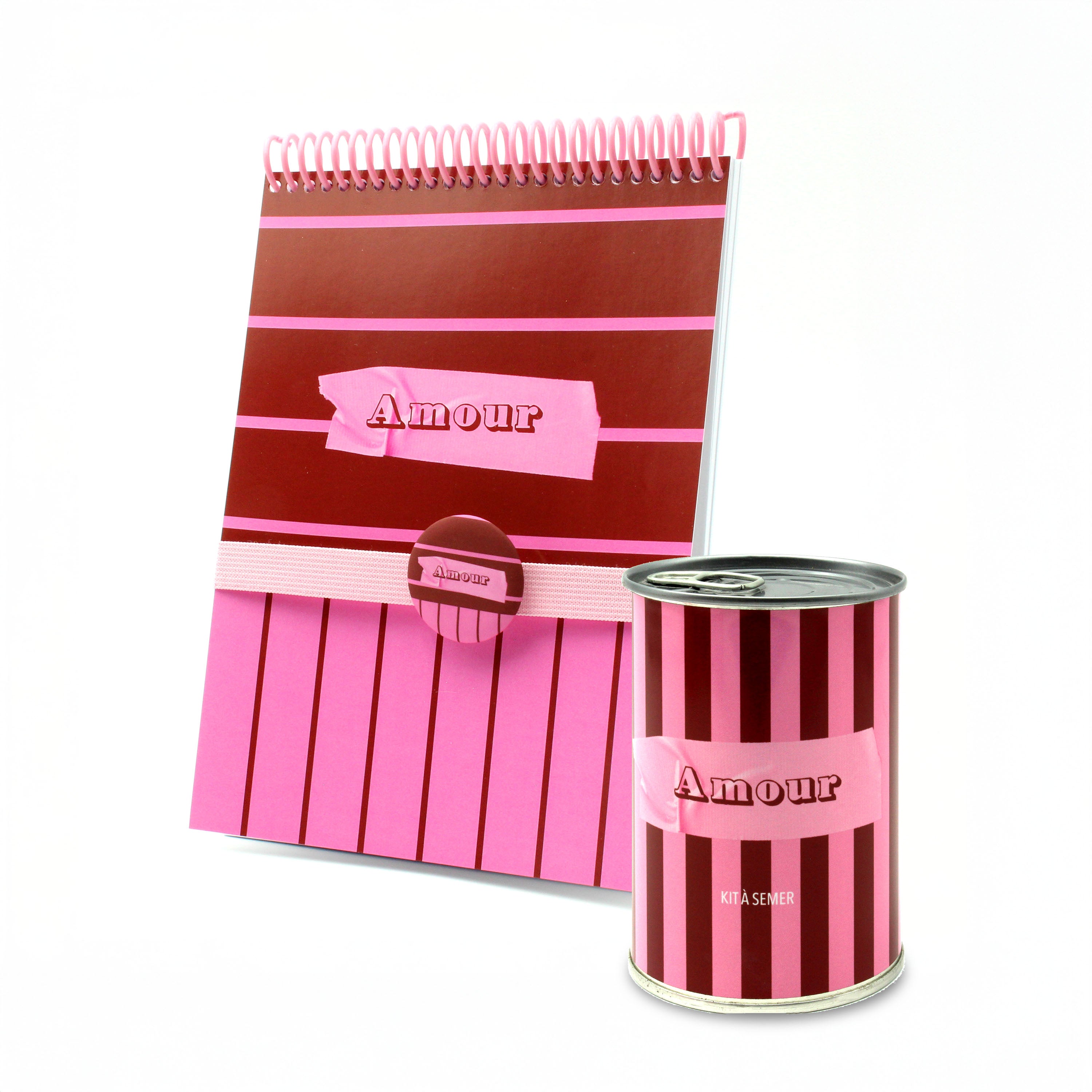 Pack Carnet + Kit à semer  "Amour"