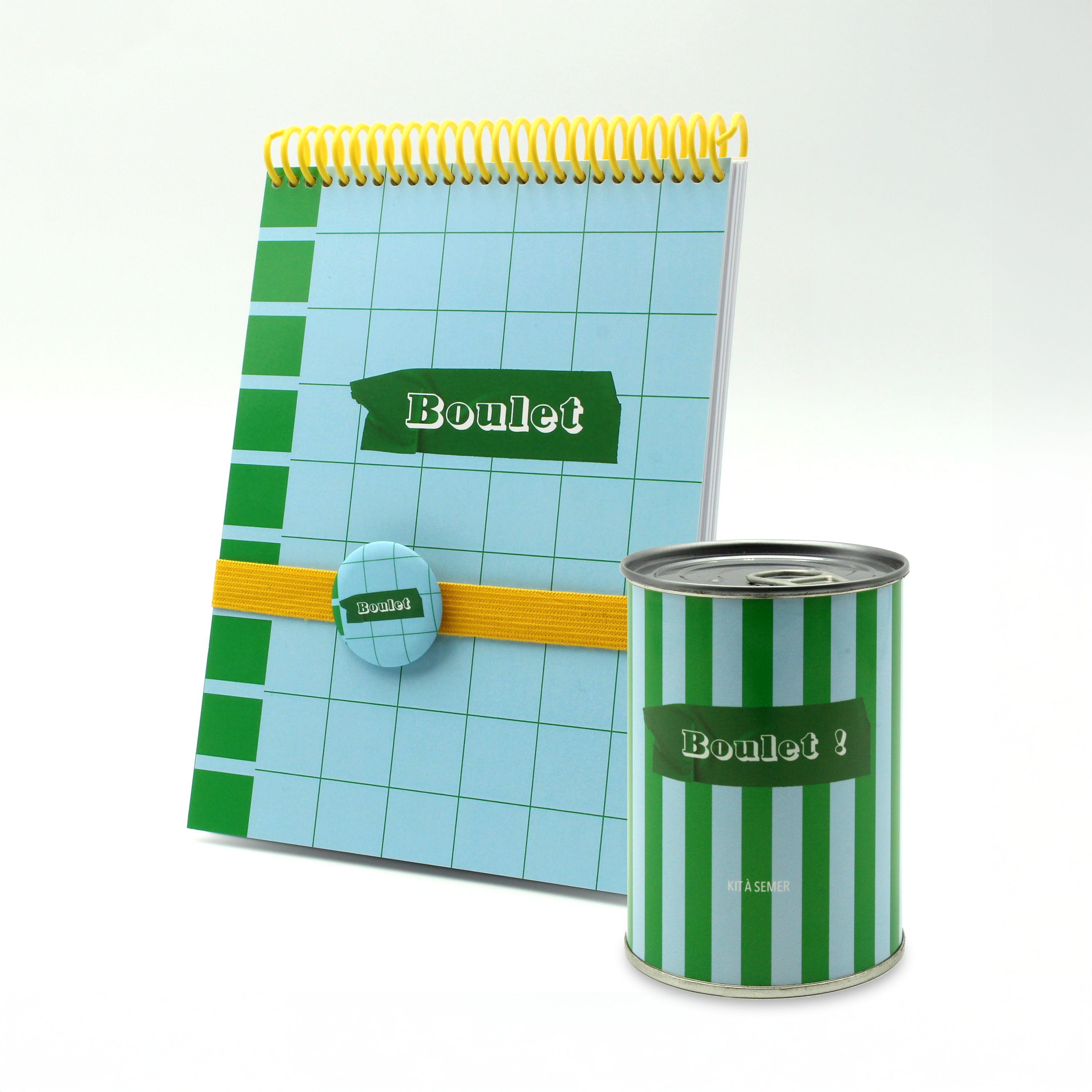 Pack Carnet + Kit à semer  "Boulet"