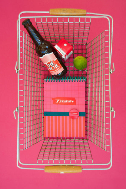 Carnet Flemme Mauvaises Graines, carnet cadeau original à offrir