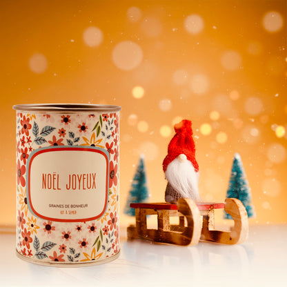 Kit à semer "Noël Joyeux" Fabriqué en France