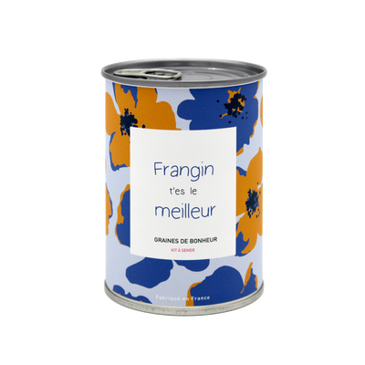 Kit à semer "Frangin t'es le meilleur" fabriqué en France