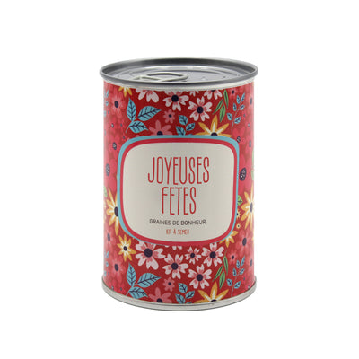 Kit à semer "Joyeuses Fêtes" Fabriqué en France