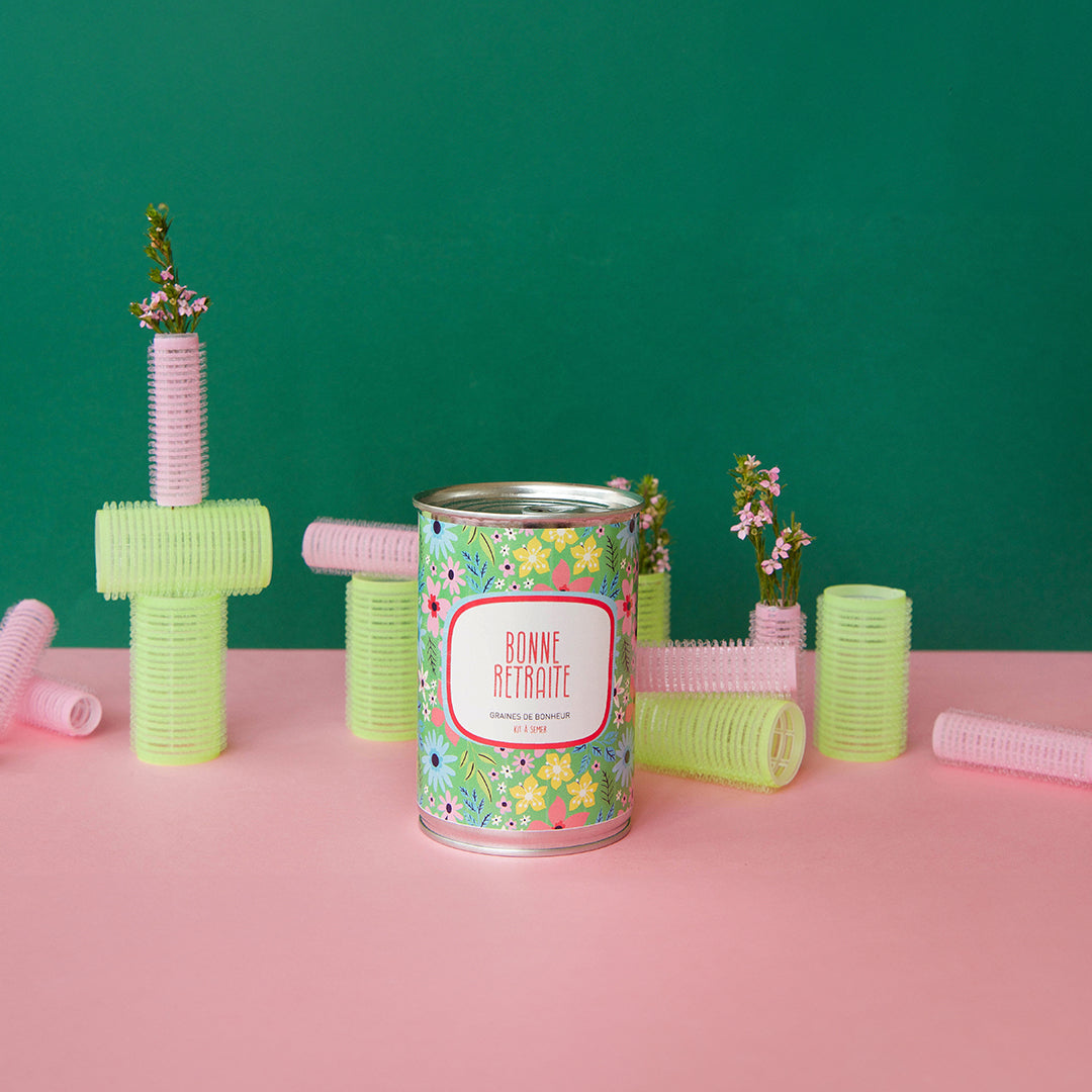 Kits à semer message Mauvaises Graines pour dire bisous, bon anniversaire, félicitations, merci, je t’aime ou bonne retraite