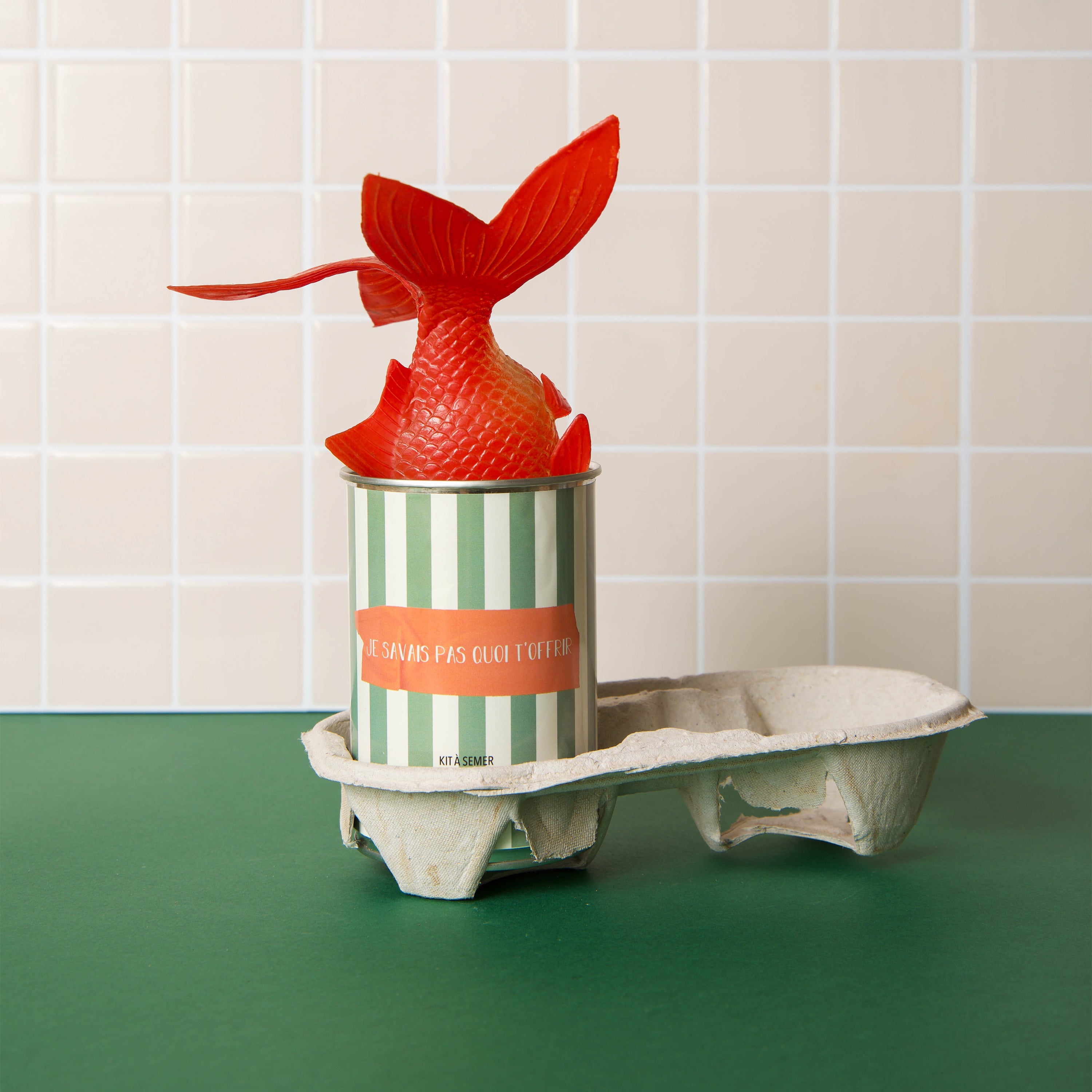 Boîte à semer Mauvaises Graines alternative aux mugs cadeaux