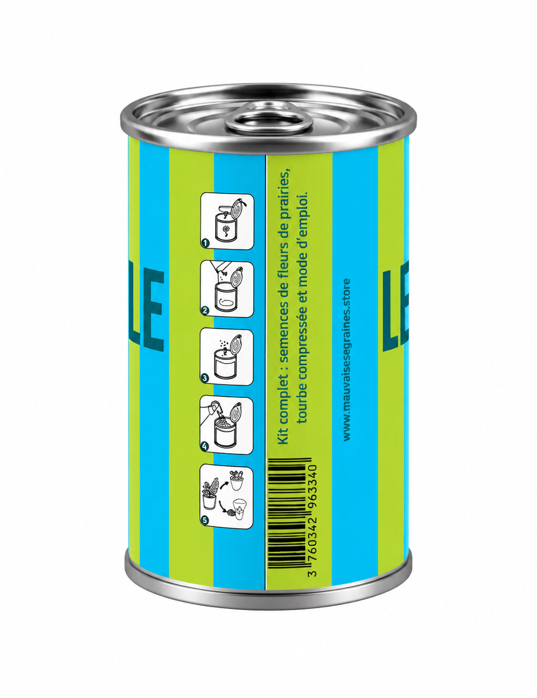 Kit à semer “OH MERDE” – Fabriqué en France