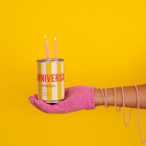 Kit à semer « Bon anniversaire » – prénom personnalisable