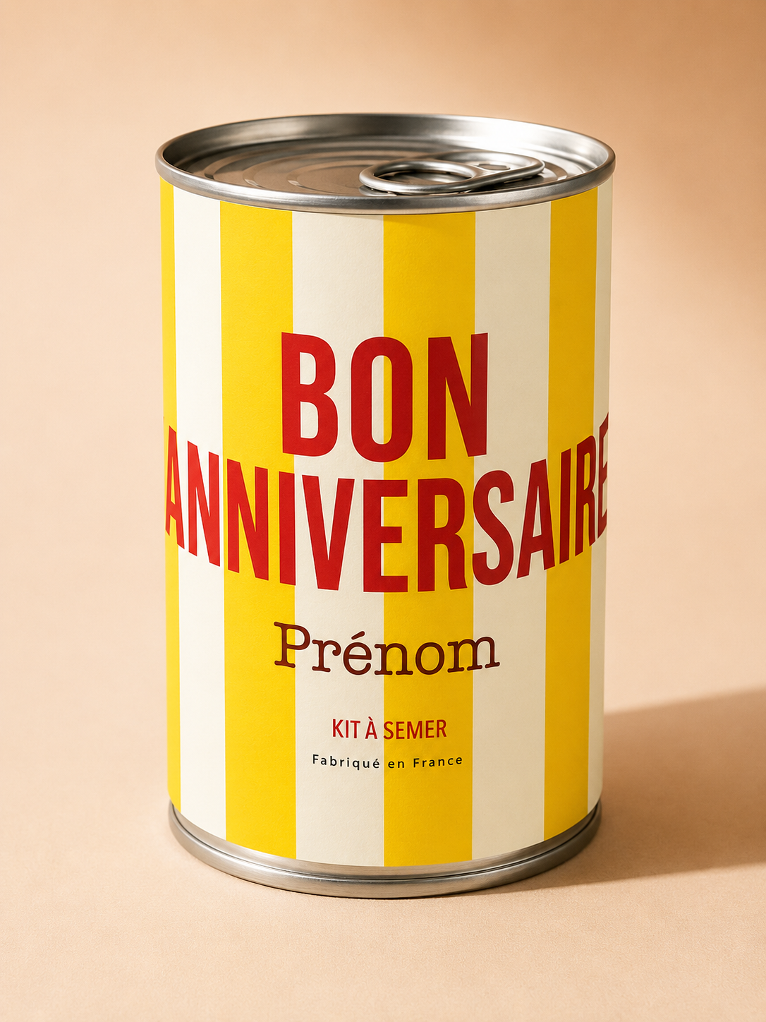 Kit à semer personnalisable "Bon Anniversaire"