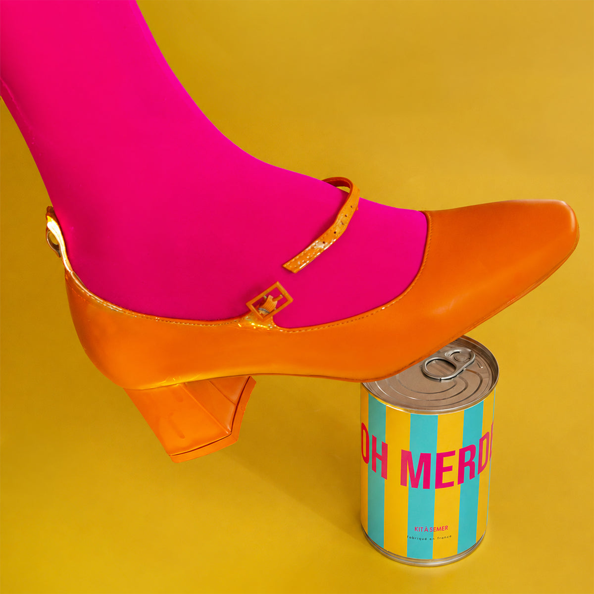 Kit à semer “OH MERDE” – Fabriqué en France