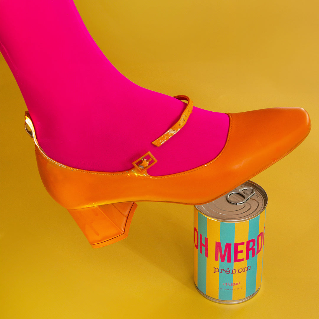 Kit à semer personnalisable "Oh Merde"