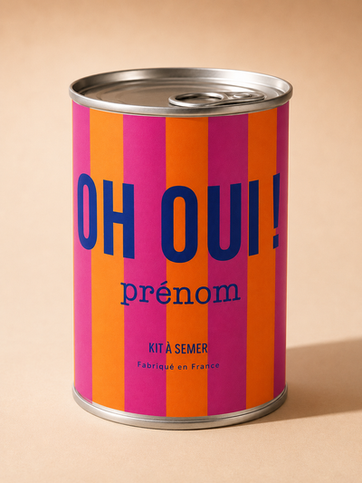 Kit à semer personnalisable "Oh Oui !"