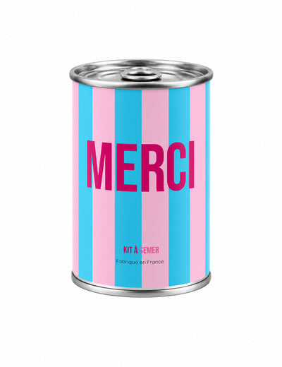 Kit à semer “MERCI” – Fabriqué en France