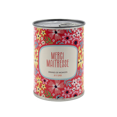 Kit à semer "merci Maitresse"