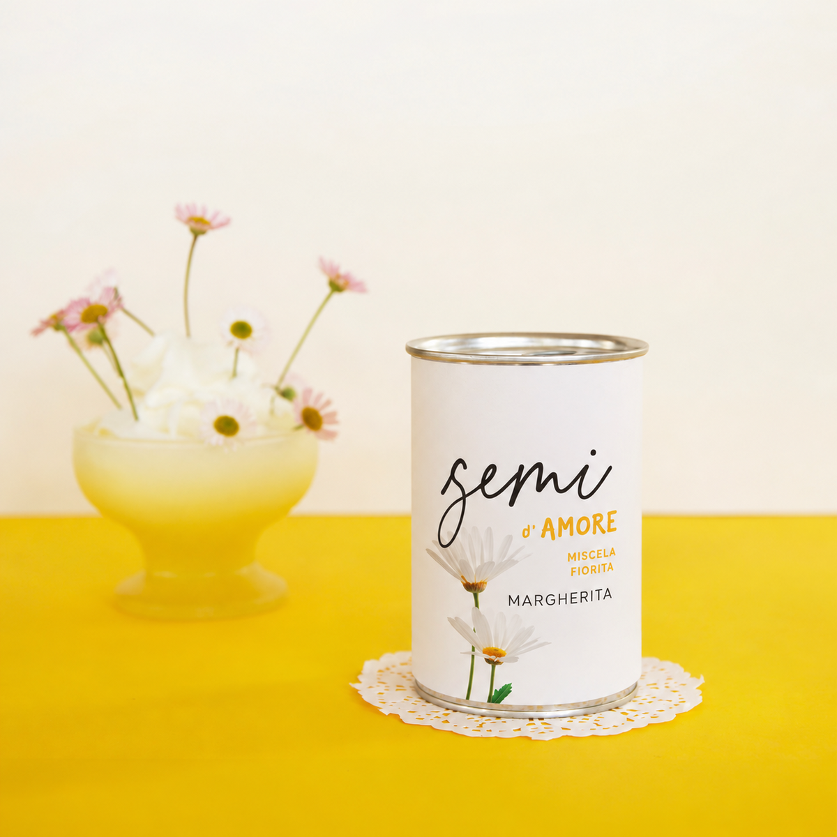 Kit da seminare « Semi d’amore » – Gamme Blanche – MauvaisesGraines