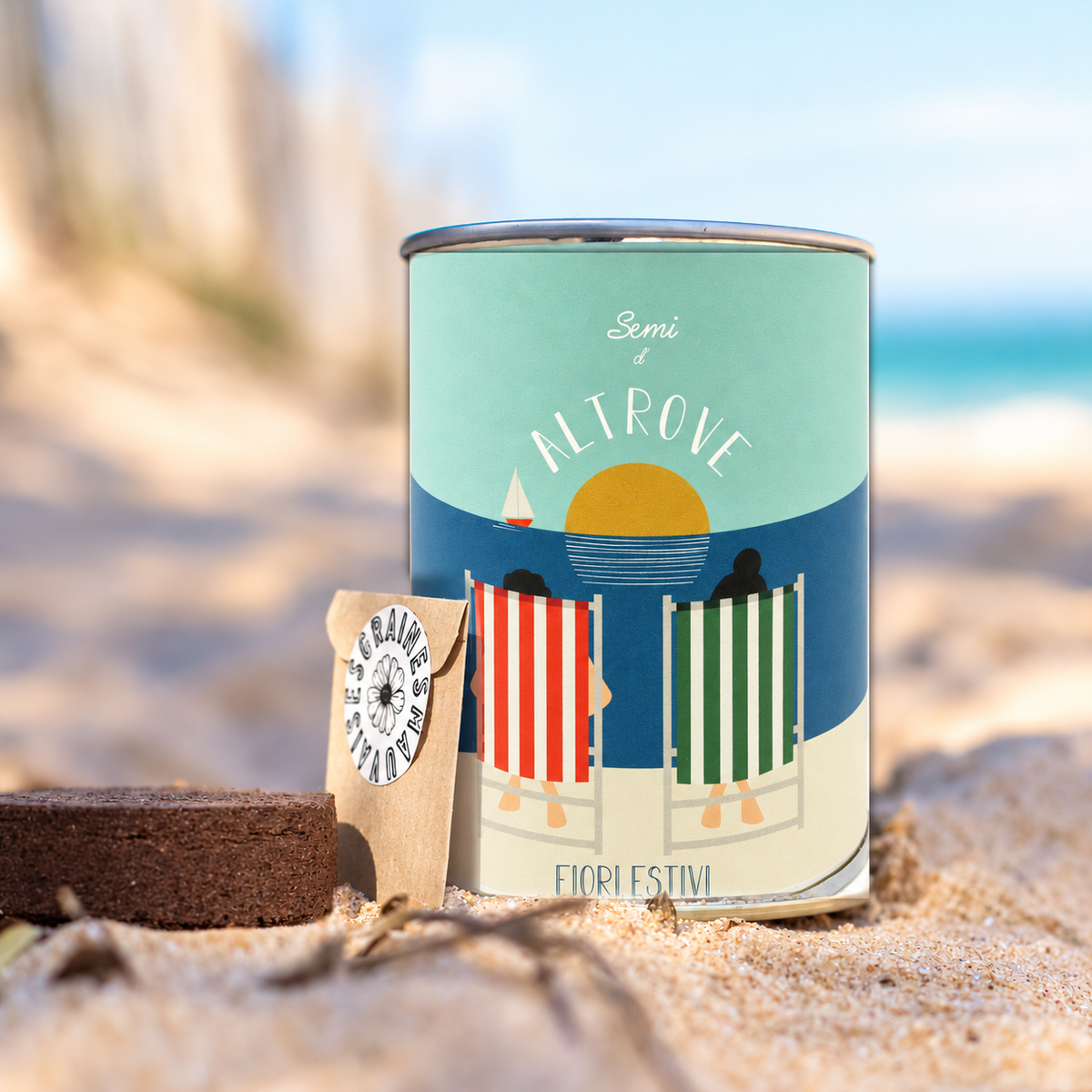 Kit da seminare « Semi d’altrove » – Les petits Yéyés – MauvaisesGraines