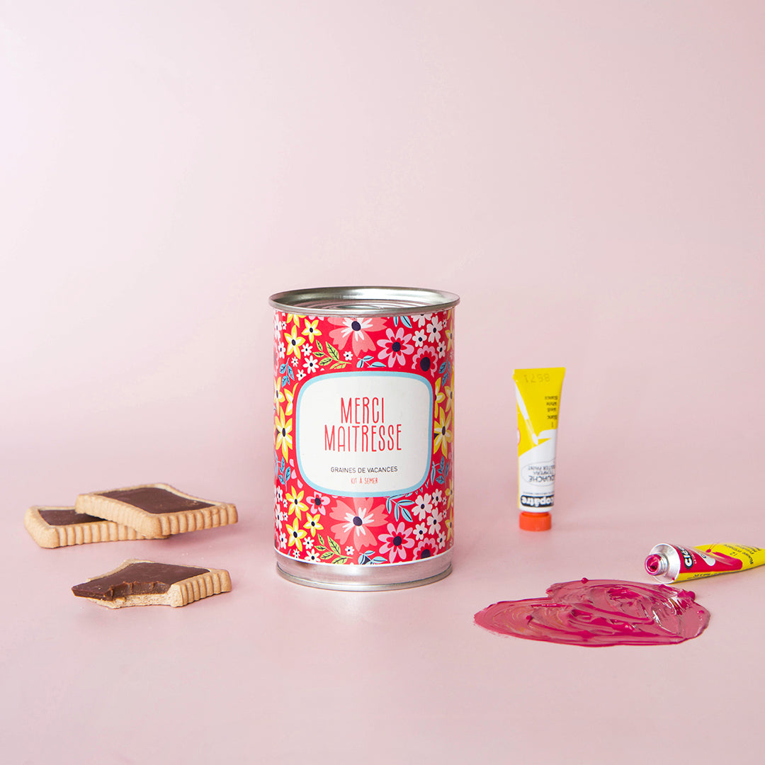 Kit à semer "merci Maitresse"