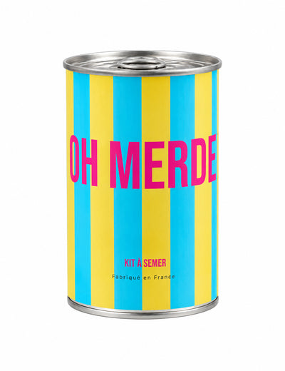 Kit à semer “OH MERDE” – Fabriqué en France