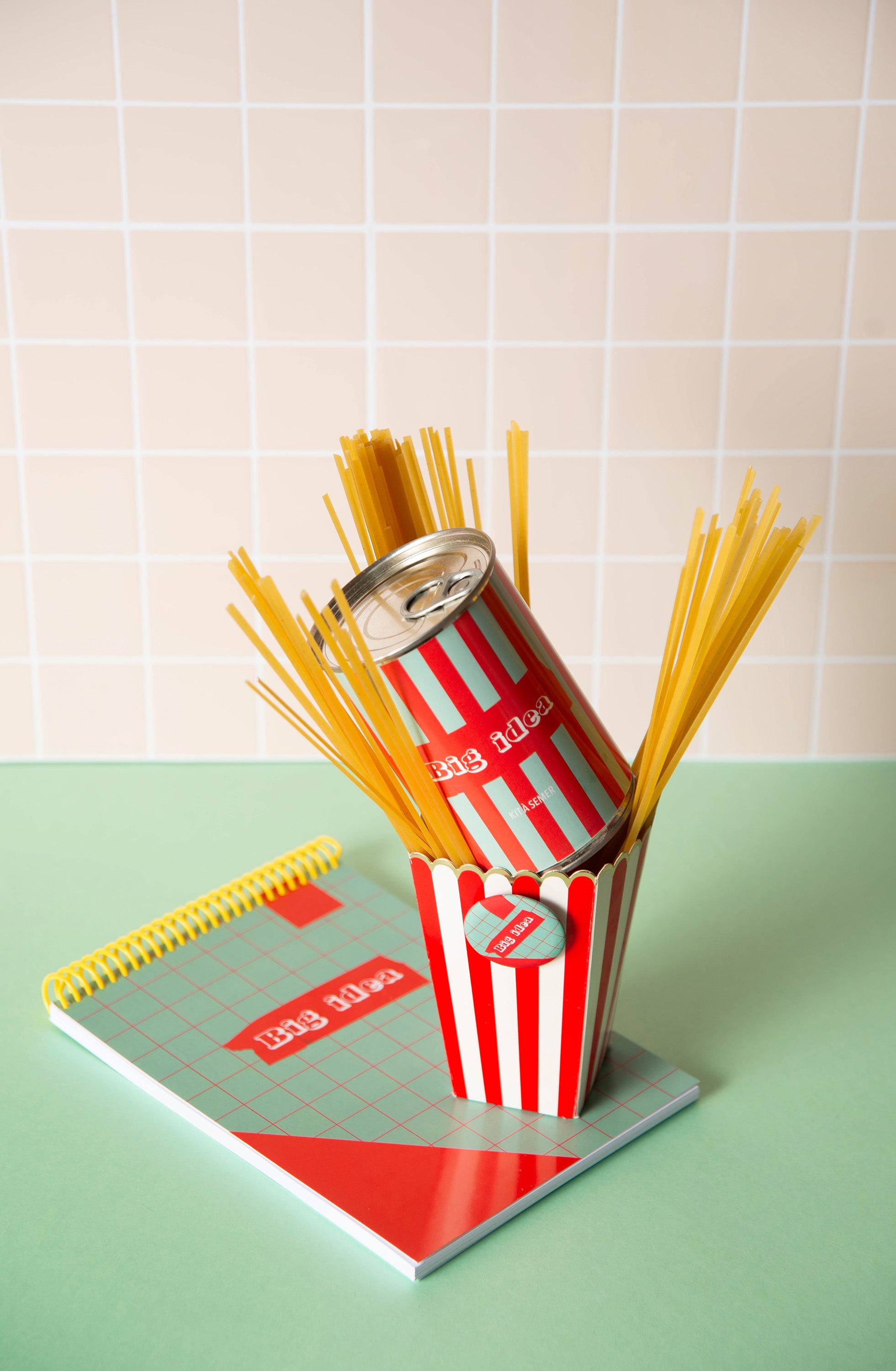 Pack Big Idea Mauvaises Graines avec kit à semer, badge et carnet – idée cadeau originale