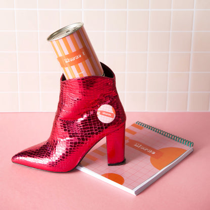 Pack Morue Mauvaises Graines composé d’un kit à semer en boîte de conserve, d’un badge et d’un carnet