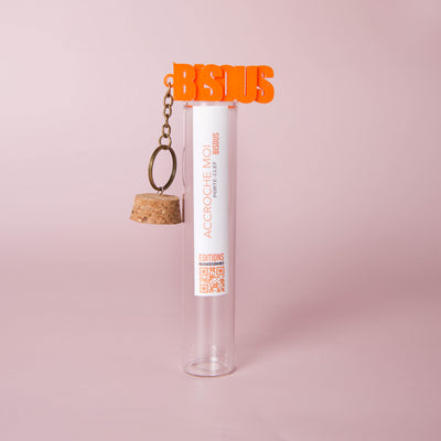 Porte-clés à message – BISOUS