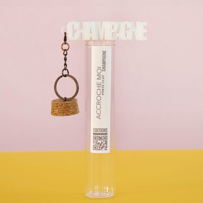 Porte-clés à message – CHAMPAGNE