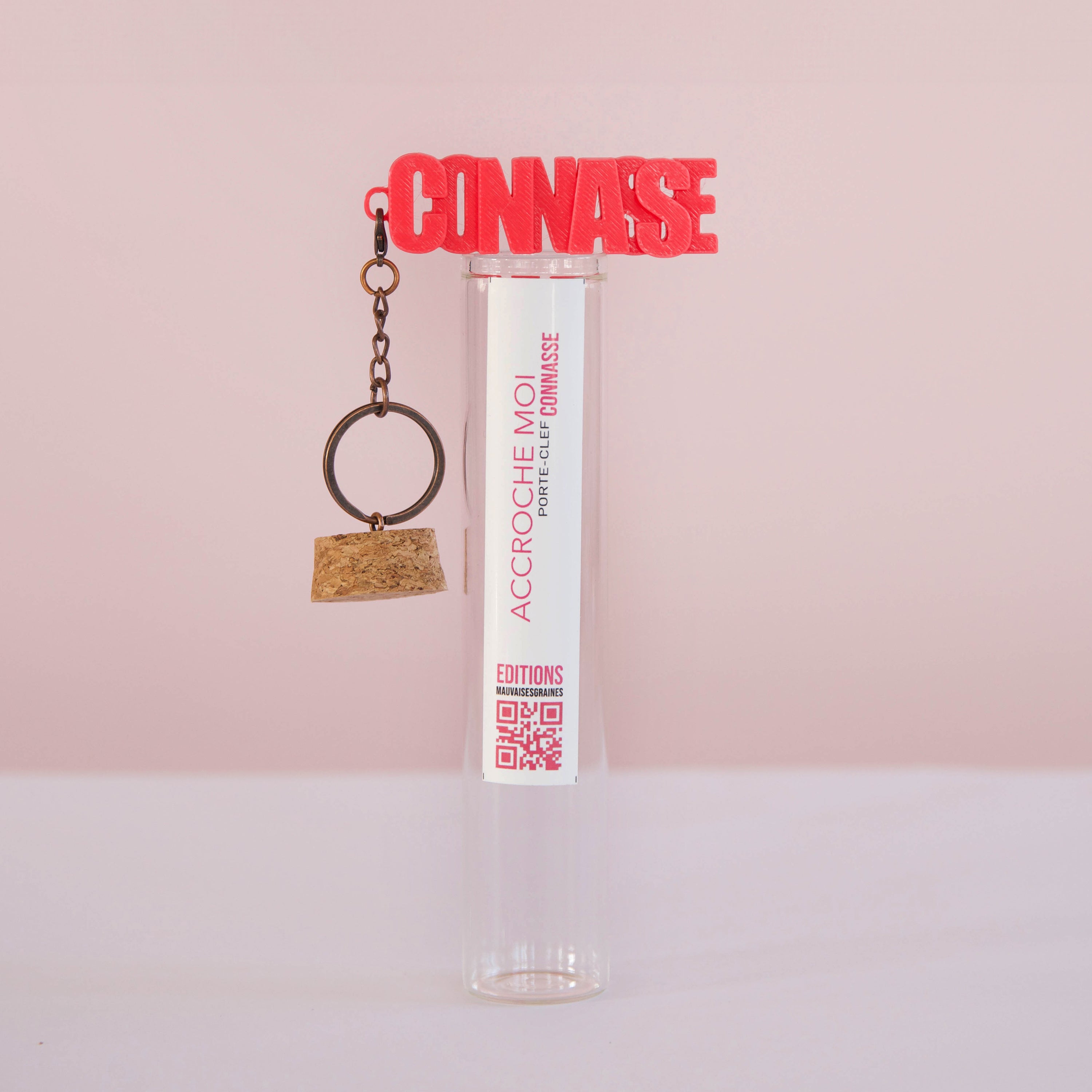 Porte-clés à message – CONNASSE