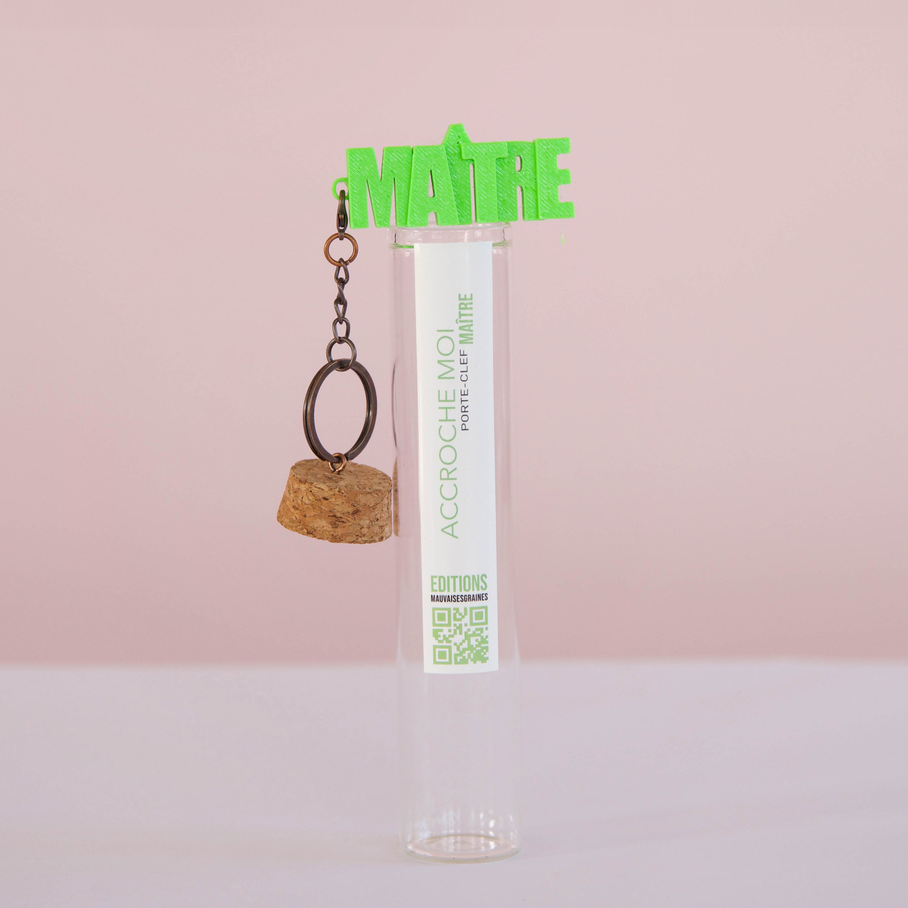 Porte-clés à message – MAÎTRE