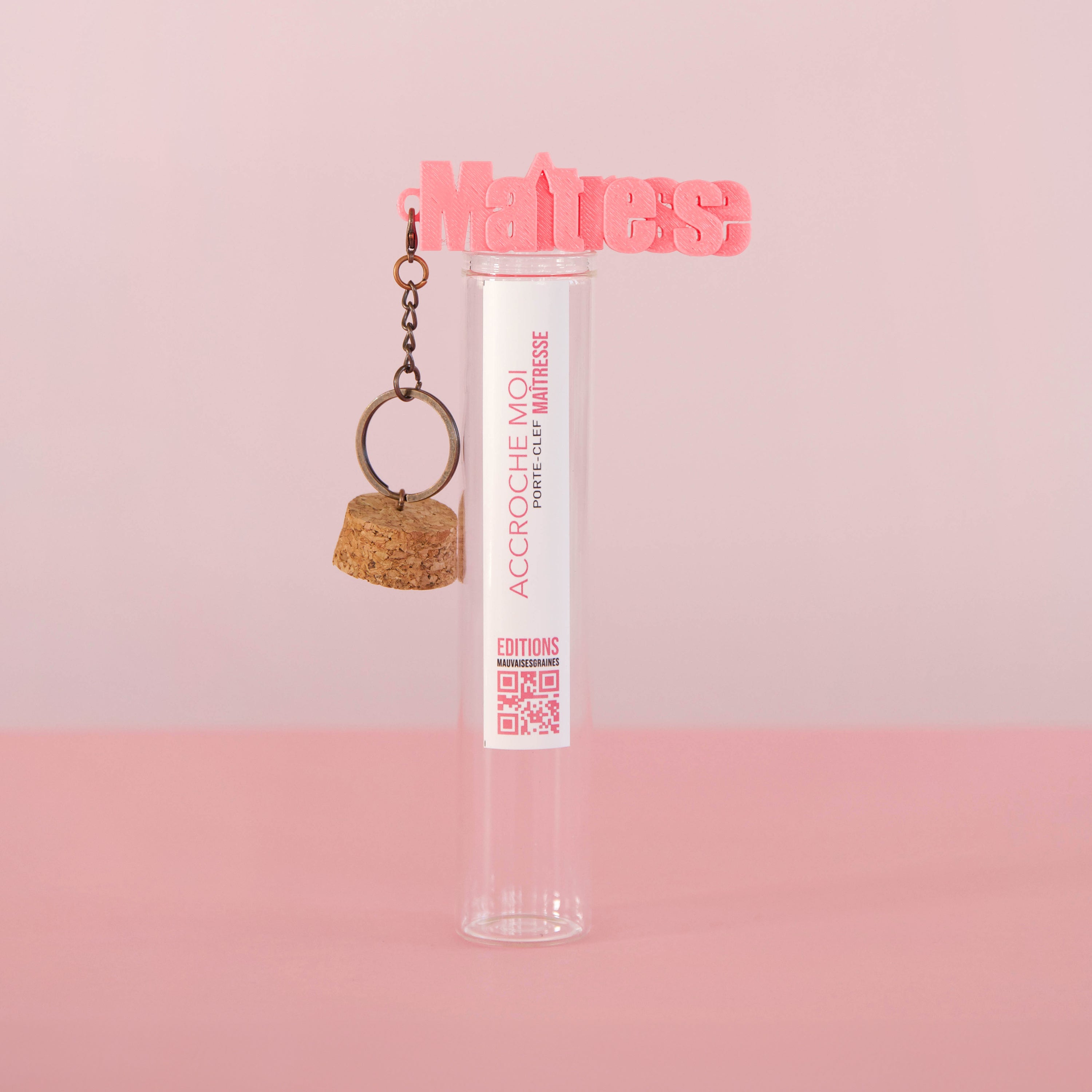 Porte-clés à message – MAÎTRESSE