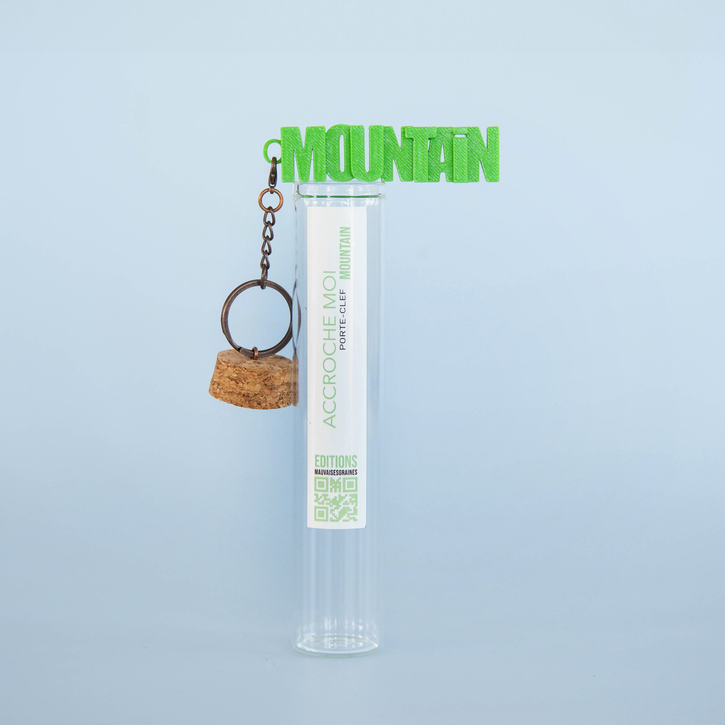Porte-clés à message – Mountain