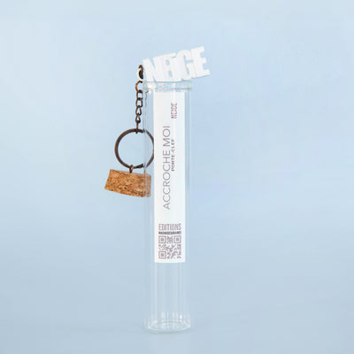 Porte-clés à message – NEIGE