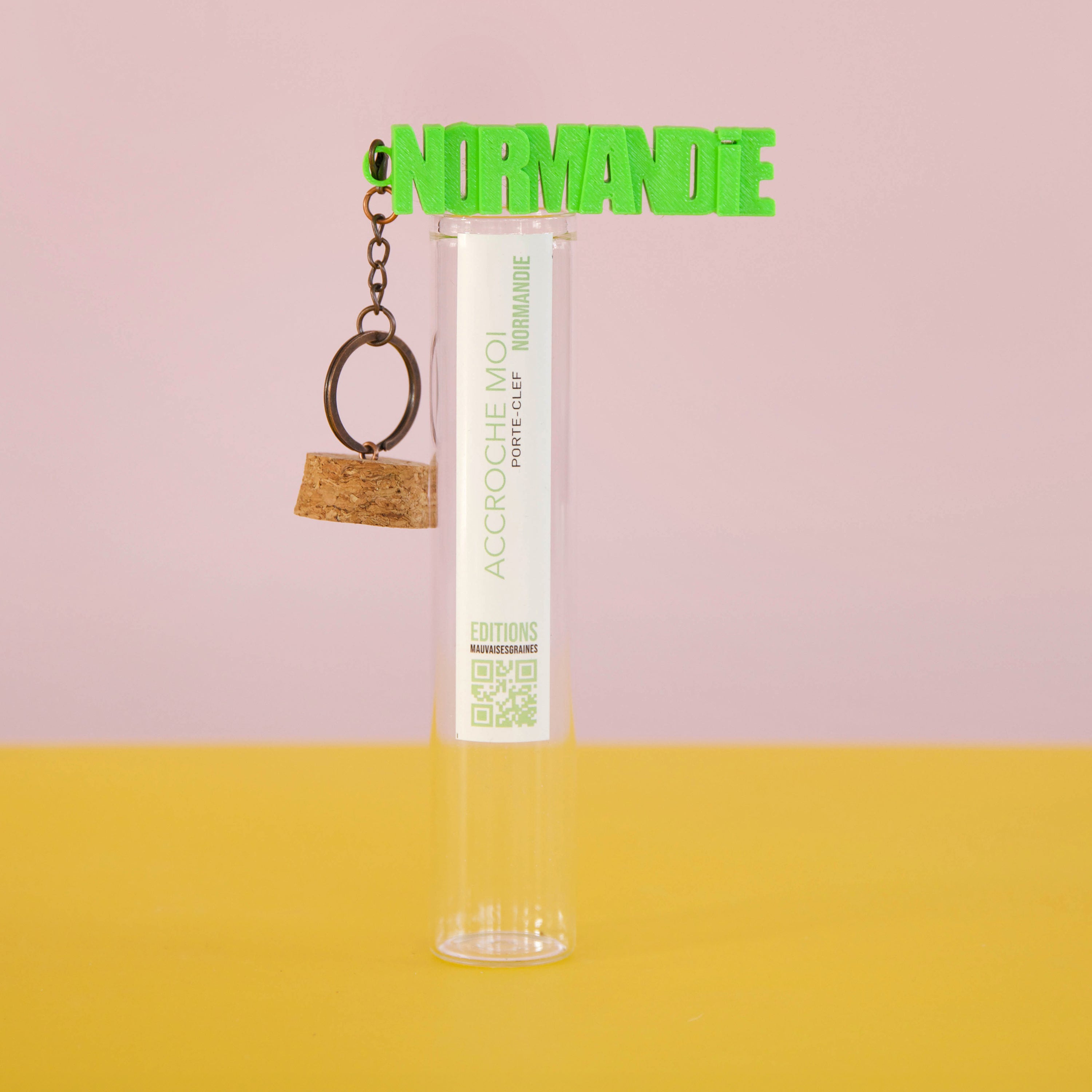 Porte-clés à message – Normandie