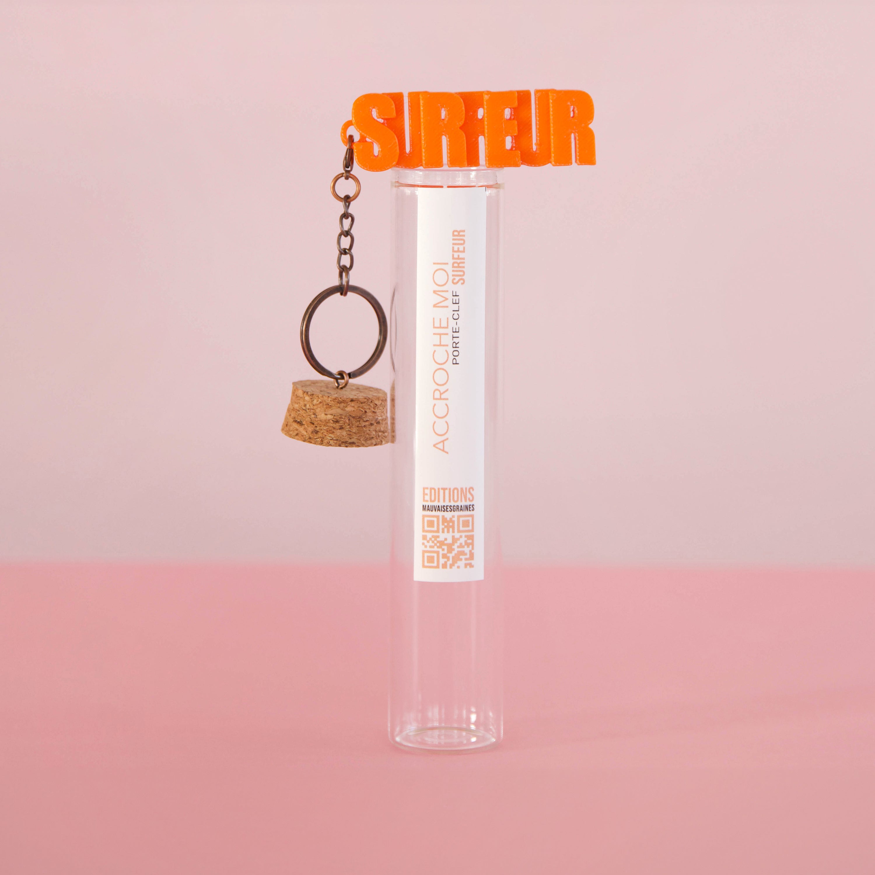 Porte-clés à message – SURFEUR